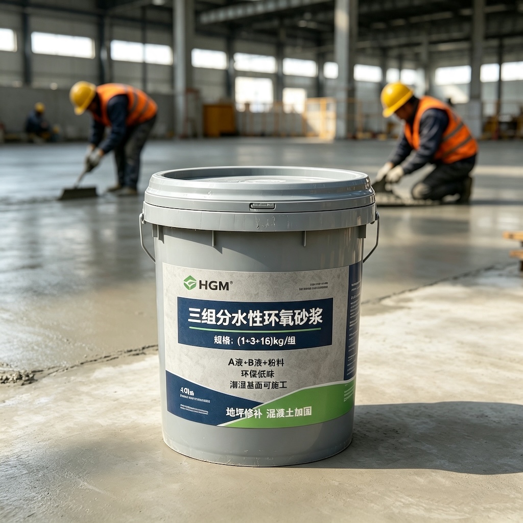 崇信三组份水性环氧砂浆